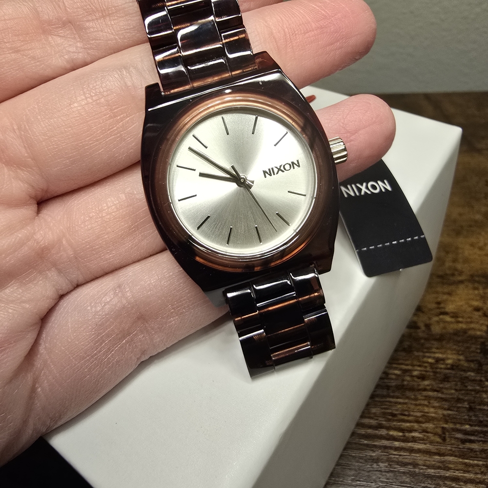 Nixon Medium Time Teller Acetate Women's Watch - Picture 10 of 13